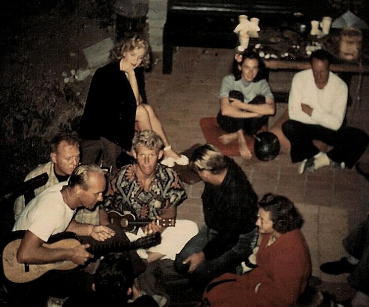 Marilyn Monroe visits Cypress Sea Cove